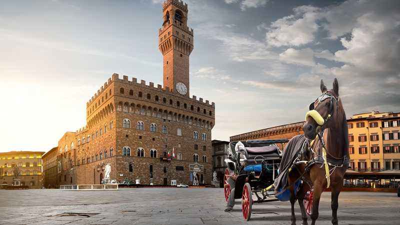 Horse on Piazza della Signoria