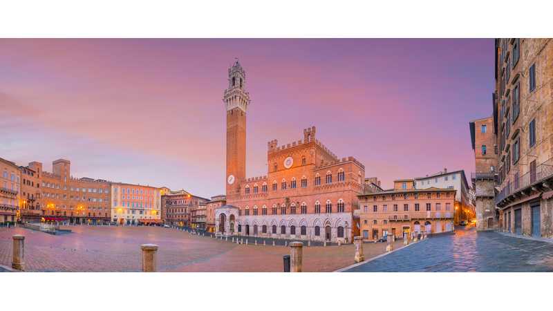 Piazza del Campo in Siena, Italy